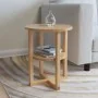 Solid oak wood side table 40x50 cm by vidaXL, Side tables - Ref: Foro24-247044, Price: 101,24 €, Discount: %