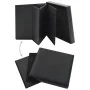 Folding storage stools 2 pcs black synthetic leather by vidaXL, Folding stools and chairs - Ref: Foro24-247083, Price: 40,63 ...