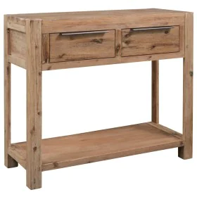 Mesa consola de madera maciza de acacia 82x33x73 cm by vidaXL, Side tables - Ref: Foro24-245684, Price: 132,14 €, Discount: %