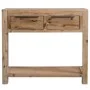 Mesa consola de madera maciza de acacia 82x33x73 cm by vidaXL, Side tables - Ref: Foro24-245684, Price: 132,14 €, Discount: %