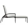 Lounger with footrest 2 units brown synthetic rattan by vidaXL, Loungers - Ref: Foro24-317631, Price: 180,48 €, Discount: %