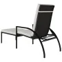Lounger with footrest 2 units brown synthetic rattan by vidaXL, Loungers - Ref: Foro24-317631, Price: 180,48 €, Discount: %