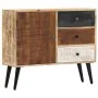 Solid mango wood sideboard 88x30x73 cm by vidaXL, Sideboards - Ref: Foro24-282876, Price: 271,26 €, Discount: %