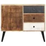 Massivholz Mango Sideboard 88x30x73 cm von vidaXL, Sideboards - Ref: Foro24-282876, Preis: 271,28 €, Rabatt: %