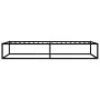 Schwarzer Metallbettrahmen 100x200 cm von vidaXL, Betten und Lattenroste - Ref: Foro24-324786, Preis: 131,96 €, Rabatt: %