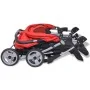 Zwillingskinderwagen aus rot-schwarzem Stahl von vidaXL, Kinderwagen - Ref: Foro24-10108, Preis: 194,24 €, Rabatt: %