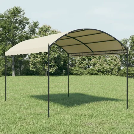 Pavillon aus cremefarbenem Stoff von vidaXL, Zelte und Pavillons - Ref: Foro24-48029, Preis: 241,88 €, Rabatt: %