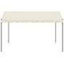 Cream fabric gazebo by vidaXL, Tents and gazebos - Ref: Foro24-48029, Price: 232,01 €, Discount: %