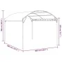 Cream fabric gazebo by vidaXL, Tents and gazebos - Ref: Foro24-48029, Price: 232,01 €, Discount: %