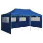 Carpa plegable profesional con 4 paredes acero azul 3x6 m de vidaXL, Carpas y cenadores - Ref: Foro24-48865, Precio: 235,97 €...