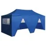 Professional folding tent with 4 walls blue steel 3x6 m by vidaXL, Tents and gazebos - Ref: Foro24-48865, Price: 235,97 €, Di...