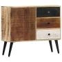 Massivholz Mango Sideboard 88x30x73 cm von vidaXL, Sideboards - Ref: Foro24-282876, Preis: 271,28 €, Rabatt: %