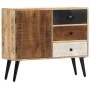 Massivholz Mango Sideboard 88x30x73 cm von vidaXL, Sideboards - Ref: Foro24-282876, Preis: 271,28 €, Rabatt: %