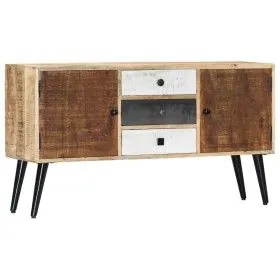 Solid mango wood sideboard 118x30x62 cm by vidaXL, Sideboards - Ref: Foro24-282877, Price: 266,01 €, Discount: %