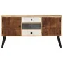Solid mango wood sideboard 118x30x62 cm by vidaXL, Sideboards - Ref: Foro24-282877, Price: 266,01 €, Discount: %