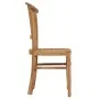 Silla de jardín 2 unidades madera maciza de teca de vidaXL, Sillas de jardín - Ref: Foro24-49433, Precio: 249,38 €, Descuento: %