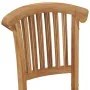 Silla de jardín 2 unidades madera maciza de teca de vidaXL, Sillas de jardín - Ref: Foro24-49433, Precio: 249,38 €, Descuento: %