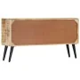 Solid mango wood sideboard 118x30x62 cm by vidaXL, Sideboards - Ref: Foro24-282877, Price: 266,01 €, Discount: %