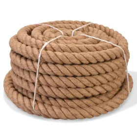100% jute rope 20 mm 100 m by vidaXL, Ropes and metal cords - Ref: Foro24-143798, Price: 123,00 €, Discount: %