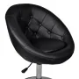 Küchenhocker 2 Einheiten aus schwarzem Kunstleder von vidaXL, Küchenhocker - Ref: Foro24-240453, Preis: 241,31 €, Rabatt: %