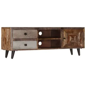 TV-Schrank aus massivem Mangoholz, 118 x 30 x 40 cm von vidaXL, TV-Möbel - Ref: Foro24-247330, Preis: 157,53 €, Rabatt: %