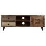 TV-Schrank aus massivem Mangoholz, 118 x 30 x 40 cm von vidaXL, TV-Möbel - Ref: Foro24-247330, Preis: 157,53 €, Rabatt: %