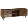 TV-Schrank aus massivem Mangoholz, 118 x 30 x 40 cm von vidaXL, TV-Möbel - Ref: Foro24-247330, Preis: 157,53 €, Rabatt: %