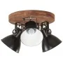Black industrial ceiling lamp 25 W 42x27 cm E27 by vidaXL, Lamps - Ref: Foro24-320515, Price: 92,59 €, Discount: %