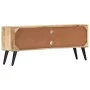 Mueble para TV de madera maciza de mango 115x30x47 cm de vidaXL, Muebles TV - Ref: Foro24-282878, Precio: 237,60 €, Descuento: %