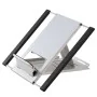 ErgoLine Traveler laptop stand silver and black 25x18x1 cm by ErgoLine, Computer bases and risers - Ref: Foro24-441081, Price...