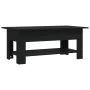Schwarzer Ingenieurholz-Couchtisch 102x55x42 cm von vidaXL, Couchtisch - Ref: Foro24-810254, Preis: 61,27 €, Rabatt: %