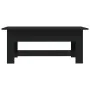 Schwarzer Ingenieurholz-Couchtisch 102x55x42 cm von vidaXL, Couchtisch - Ref: Foro24-810254, Preis: 61,27 €, Rabatt: %
