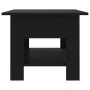 Black engineered wood coffee table 102x55x42 cm by vidaXL, Coffee table - Ref: Foro24-810254, Price: 61,27 €, Discount: %
