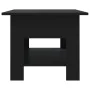 Schwarzer Ingenieurholz-Couchtisch 102x55x42 cm von vidaXL, Couchtisch - Ref: Foro24-810254, Preis: 61,27 €, Rabatt: %