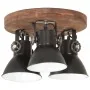 Lámpara de techo industrial negra 25 W 42x27 cm E27 de vidaXL, Lámparas - Ref: Foro24-320515, Precio: 92,72 €, Descuento: %