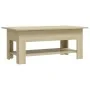 Center table made of Sonoma oak engineered wood 102x55x42 cm by vidaXL, Coffee table - Ref: Foro24-810256, Price: 49,44 €, Di...