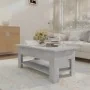 Concrete gray engineered wood coffee table 102x55x42 cm by vidaXL, Coffee table - Ref: Foro24-810257, Price: 64,88 €, Discoun...