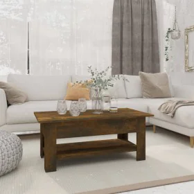Couchtisch aus geräuchertem Eichenholzwerkstoff, 102 x 55 x 42 cm von vidaXL, Couchtisch - Ref: Foro24-813074, Preis: 70,39 €...