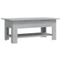 Mesa de centro madera de ingeniería gris Sonoma 102x55x42 cm de vidaXL, Mesas de centro - Ref: Foro24-813075, Precio: 59,17 €...
