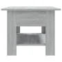 Sonoma Grau Ingenieurholz Couchtisch 102x55x42 cm von vidaXL, Couchtisch - Ref: Foro24-813075, Preis: 58,38 €, Rabatt: %