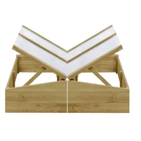 Imprägnierte Kiefernholz-Gewächshäuser 2 Stk. 100x50x35 cm von vidaXL, Gewächshäuser - Ref: Foro24-3055329, Preis: 160,63 €, ...