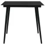 Juego de comedor de jardín 3 piezas ratán PVC negro de vidaXL, Conjuntos de jardín - Ref: Foro24-3060213, Precio: 299,62 €, D...