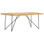 Esstisch aus massivem Mangoholz, 180 x 90 x 76 cm von vidaXL, Küchen- und Esstische - Ref: Foro24-282880, Preis: 263,44 €, Ra...