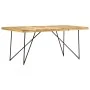 Solid mango wood dining table 180x90x76 cm by vidaXL, Kitchen and dining tables - Ref: Foro24-282880, Price: 263,44 €, Discou...