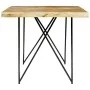 Solid mango wood dining table 180x90x76 cm by vidaXL, Kitchen and dining tables - Ref: Foro24-282880, Price: 263,44 €, Discou...