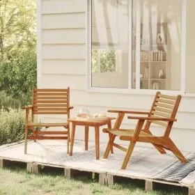 Garden chairs 2 units solid acacia wood by vidaXL, Garden sets - Ref: Foro24-316252, Price: 199,25 €, Discount: %