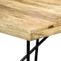 Esstisch aus massivem Mangoholz, 180 x 90 x 76 cm von vidaXL, Küchen- und Esstische - Ref: Foro24-282880, Preis: 263,44 €, Ra...