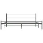 Graues Metallbettgestell 200x200 cm von vidaXL, Betten und Lattenroste - Ref: Foro24-284687, Preis: 118,46 €, Rabatt: %