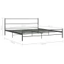 Graues Metallbettgestell 200x200 cm von vidaXL, Betten und Lattenroste - Ref: Foro24-284687, Preis: 118,46 €, Rabatt: %