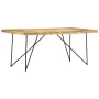 Esstisch aus massivem Mangoholz, 180 x 90 x 76 cm von vidaXL, Küchen- und Esstische - Ref: Foro24-282880, Preis: 263,44 €, Ra...